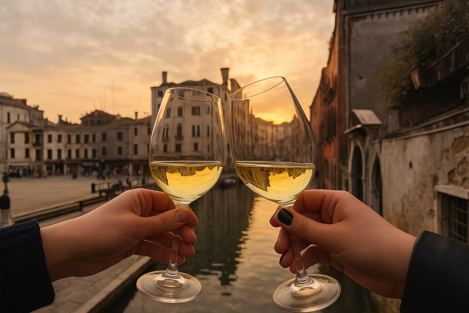 Venice Sunset Food & Wine Walking Experience